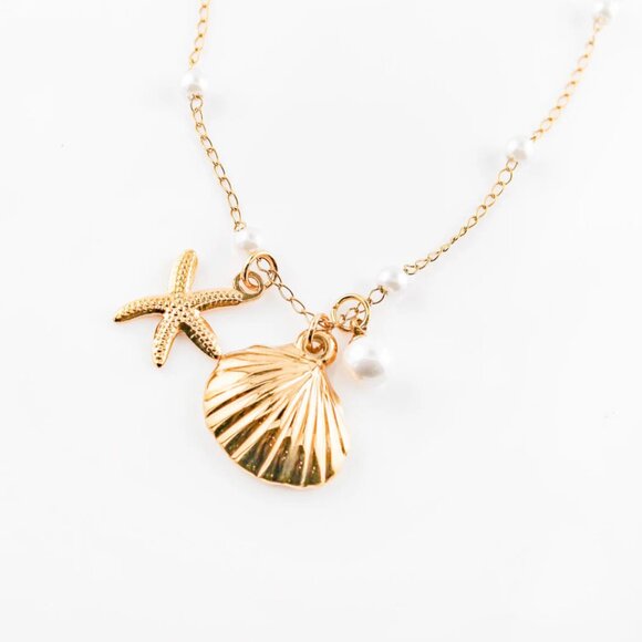 Swim In Jewelry - Endless Summer Charm Necklace - Picture 1 of 4